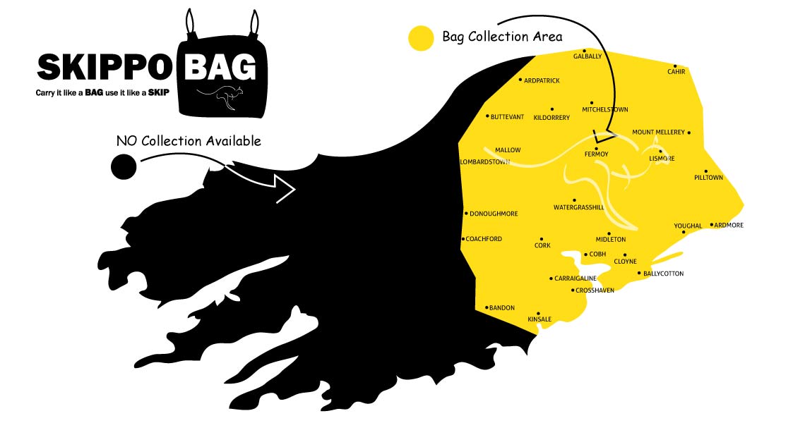 Skippobag Skip Bag Cork Collection Areas